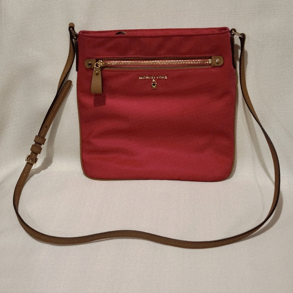 Reduced - Michael Kors Canvas Crossbody